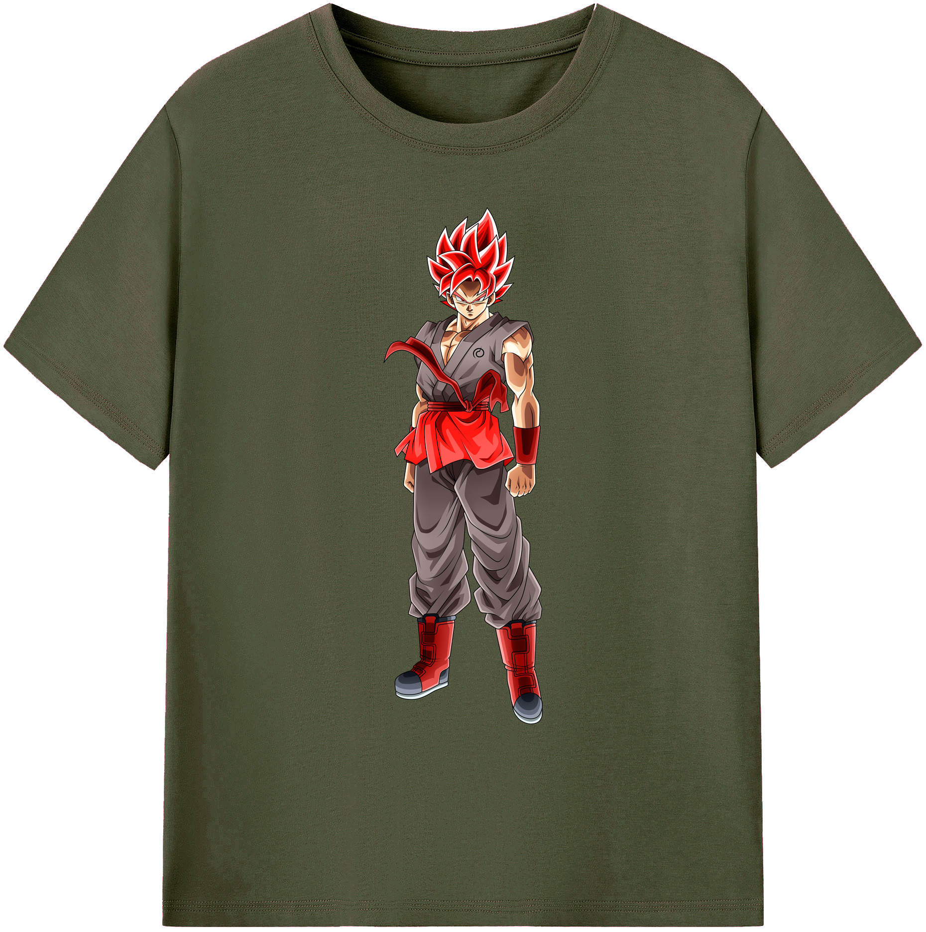 （画像用） ドラゴンボール 孫 悟飯（そんごはん）DRAGON BALL Son Gohan 綿100％ メンズ半袖Tシャツ｜肌触りやわらか＆通気性